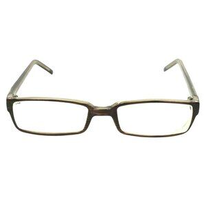 Zimco USA Brown Rectangular Eyeglasses Frames 49 19 135 Add Your Custom Lenses